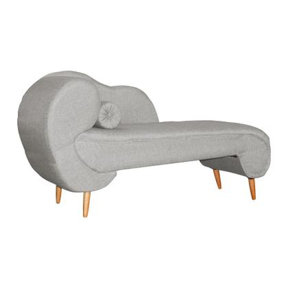 Imagem de Recamier para Quarto Melissa Lado Direito Linho Cores - DS Estofados