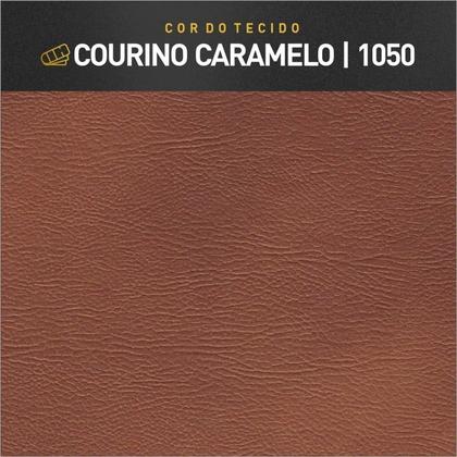 Imagem de Recamier Puff 2 Lugares material sintético Caramelo Berlim 150cm