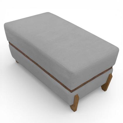 Imagem de Recamier Puff Para Cama Quarto Queen 150 cm Kodama Bouclé
