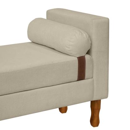Imagem de Recamier Sapateira Baú Pietro Casal 140cm Bouclê - SOFA STORE