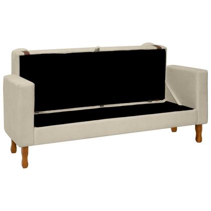 Imagem de Recamier Sapateira Baú Pietro Casal 140cm Bouclê - SOFA STORE