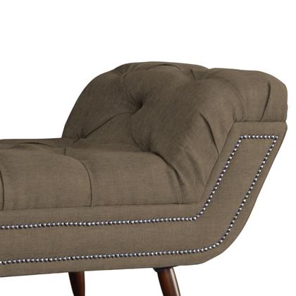 Imagem de Recamier Sofá Divã Namoradeira Sienna 160 cm Queen  Linho