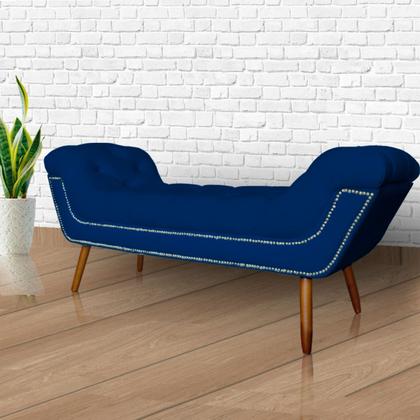 Imagem de Recamier Sofá Divã Namoradeira Sienna 160cm Queen Suede