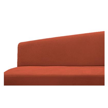 Imagem de Recamier Valéria 160cm Lado Esquerdo Suede Terracota - Amarena Móveis