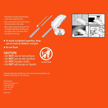 Imagem de Recarga Duster Amazon Basics 360 Heavy Duty, 14 unidades