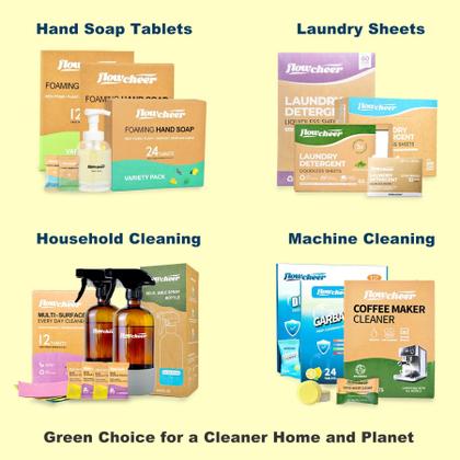 Imagem de Recargas de limpeza Flowcheer All Purpose 12x500mL com aroma de limão