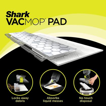 Imagem de Recargas descartáveis de almofadas de piso rígido Shark VACMOP VMP32 (32 quilates)