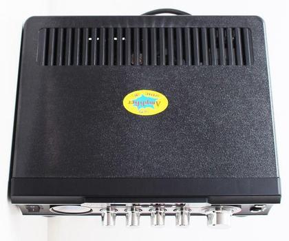 Imagem de Receiver Amplificador De Som Com 2 Canal Karaokê E Bluetooth