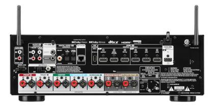 Imagem de Receiver Denon Avrs770h 7.2 8k Wifi Bluetooth Dolby Atmos 220v