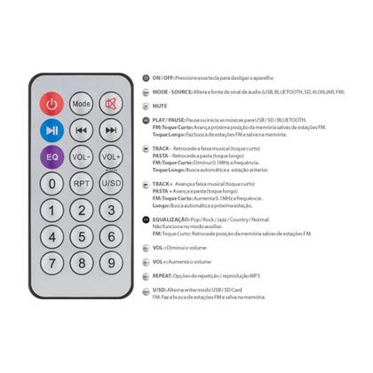 Imagem de Receiver taramps ths 1000 1x63w rms usb/sd/bt - bivolt