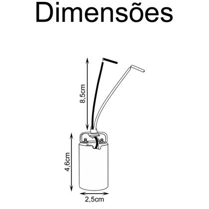 Imagem de Receptaculo bocal soquete e14 para lampada porcelana