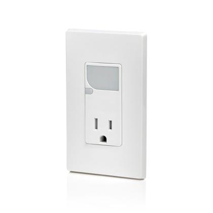 Imagem de Receptáculo Leviton 15A 125V AC Combinação Decora com luz LED