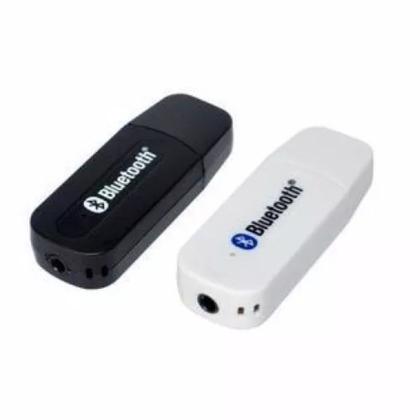Imagem de Receptor Bluetooth P2 USB Adaptador Áudio Entrada Auxiliar Carro E Caixa De Som Mpe Recebe E Repoduz