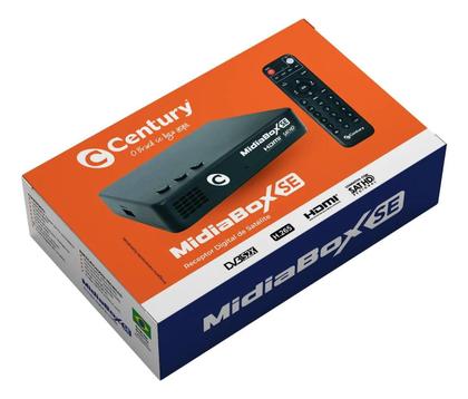 Imagem de Receptor Century Midiabox Se B7 Midia Box Hd Tv Sat Regional