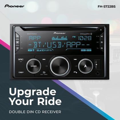 Imagem de Receptor de CD Bluetooth Pioneer FH-S722BS Double Din