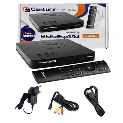 Imagem de Receptor digital de satélite century mídiabox b7