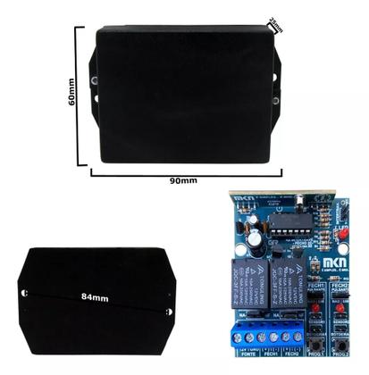 Imagem de Receptor Duplo Controle Remoto 433 Mhz C/ Intertravamento 2966