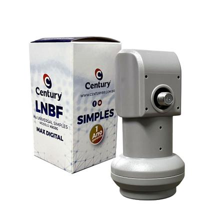 Imagem de Receptor Midiabox SE2 Century Com Lnbf Simples Max Digital