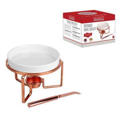 Imagem de Rechaud Para Queijo Brie 4 Peças Rose Gold Hauskraft