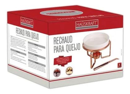 Imagem de Rechaud Queijos Rose Hauskraft Raclete Brie Pimenta Vela