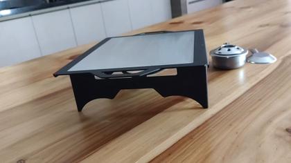 Imagem de Rechaud Retangular Chapa De Alumínio 41 x 28cm Ravinox