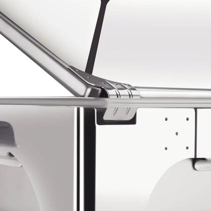 Imagem de Rechaud Tramontina Retangular em Aço Inox 8,4 L Tampa Removível com Fogareiro Cuba GN 1/2 61040220