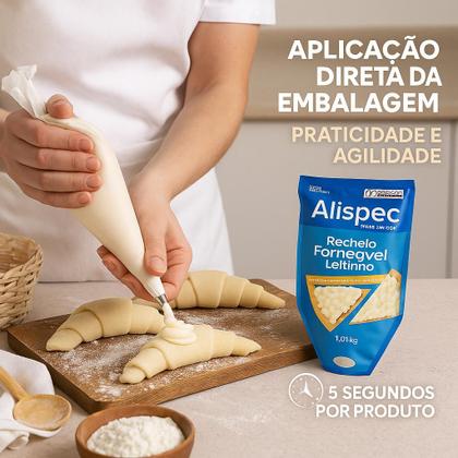 Imagem de Recheio Alispec 1,01kg Forneável Leitinho