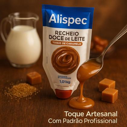 Imagem de RECHEIO ALISPEC DOCE DE LEITE 1,01kg TOQUE CARAMELO