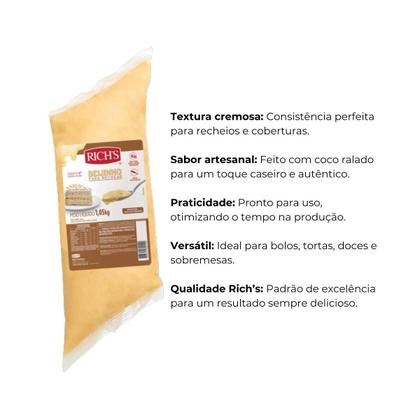 Imagem de Recheio beijinho artesanal richs c/ 1,05 kg