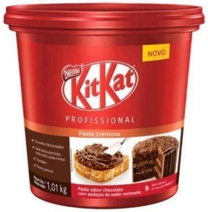 Imagem de Recheio Cobertura Kitkat Cremoso Em Pasta Nestlé 1Kg
