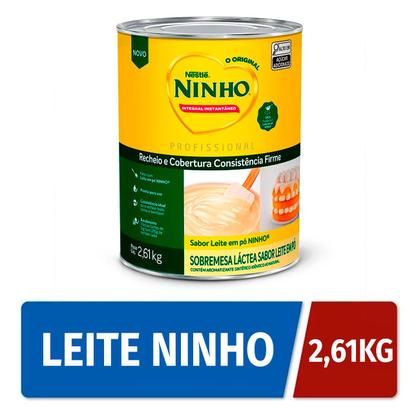 Imagem de Recheio Leite Ninho Nestlé Profissional Cobertura Consistencia Firme 2,6kg Original