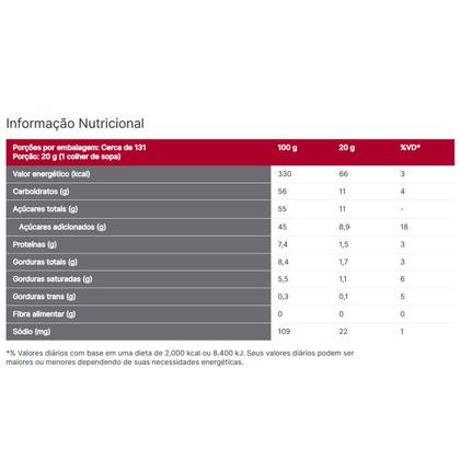 Imagem de Recheio Leite Ninho Nestlé Profissional Cobertura Consistencia Firme 2,6kg Original