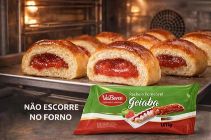 Imagem de RECHEIO VABENE 1,01kg FORNEÁVEL GOAIABA CREMOSO