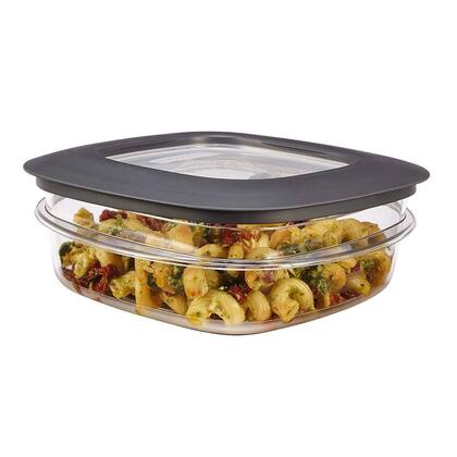 Imagem de Recipiente de armazenamento de alimentos Rubbermaid Premier 3L cinza sem BPA