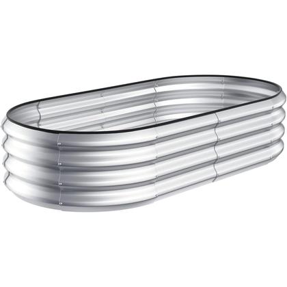 Imagem de Recipiente Hortícola de Ferro Oval 160x80cm para Plantas