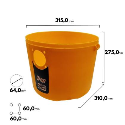 Imagem de Recipiente Reservatório Plástico Compatível com Extratora WAP Home Cleaner FW005465