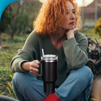Imagem de Recipiente Térmico Para Cerveja e Café Em Inox Entrega Rápida