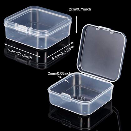 Imagem de Recipientes de armazenamento SATINIOR Beads Crafts Jewelry, pacotes de 24