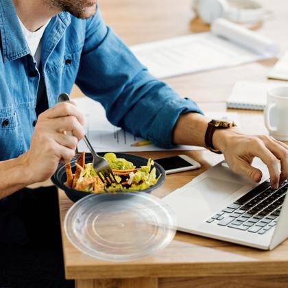 Imagem de Recipientes para preparação de refeições, embalagem confortável de 700 ml (50 unidades) com tampas