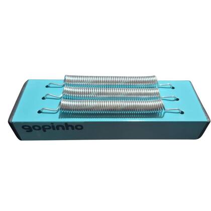 Imagem de Reco reco gopinho 3 molas reels verde " 762gprv"