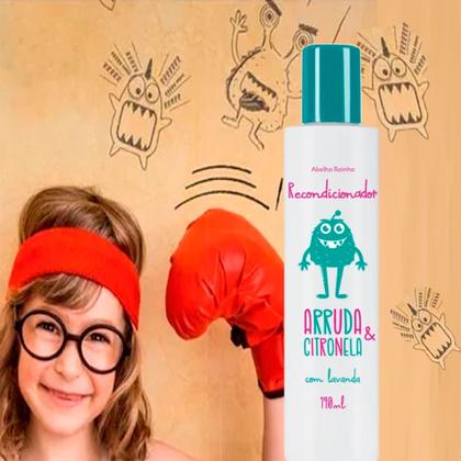 Imagem de Recondicionador Contra Piolhos Arruda e Citronela Abelha rainha 190 ml