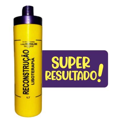 Reconstrução Lisoterapia 1L Hidralize Fortalecimento E - Kit