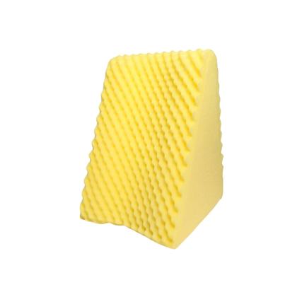 Imagem de Recosto Triangular Recoste Bem, Duoflex, 100% poliéster, Bege, Medida 38x38x53 cm