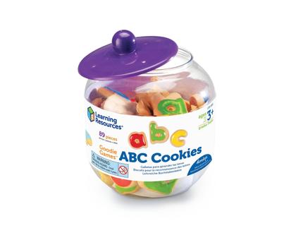 Imagem de Recursos de aprendizagem de brinquedos didáticos Goodie Games ABC Cookies 3+