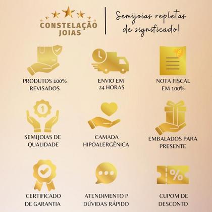 Imagem de Recursos humanos colar de profissões folheado á ouro 18k