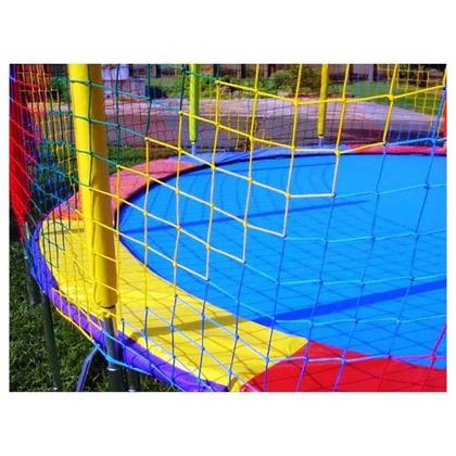 Imagem de Rede Colorida Pula Pula 3.05 X 2.00 M Acessório Reposição