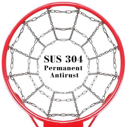 Imagem de Rede de Basquete Dakzhou 304 - Aço Inoxidável à Prova de Ferrugem