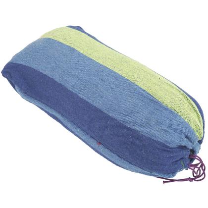 Imagem de Rede de Descanso Dormir com Suporte Desmontável Área de Lazer Camping Importway Iwsrr-Az Azul