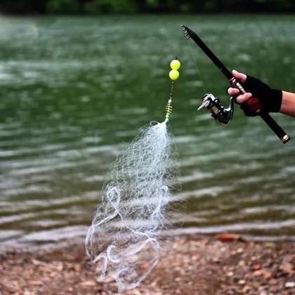 Imagem de Rede de pesca para Vara Redinha 1 unidade Número 7 (malha)