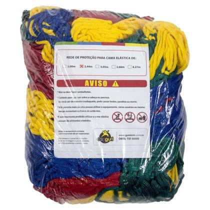 Imagem de Rede de Proteção Colorida Canguri para Cama Elástica de 2,44/2,50 m